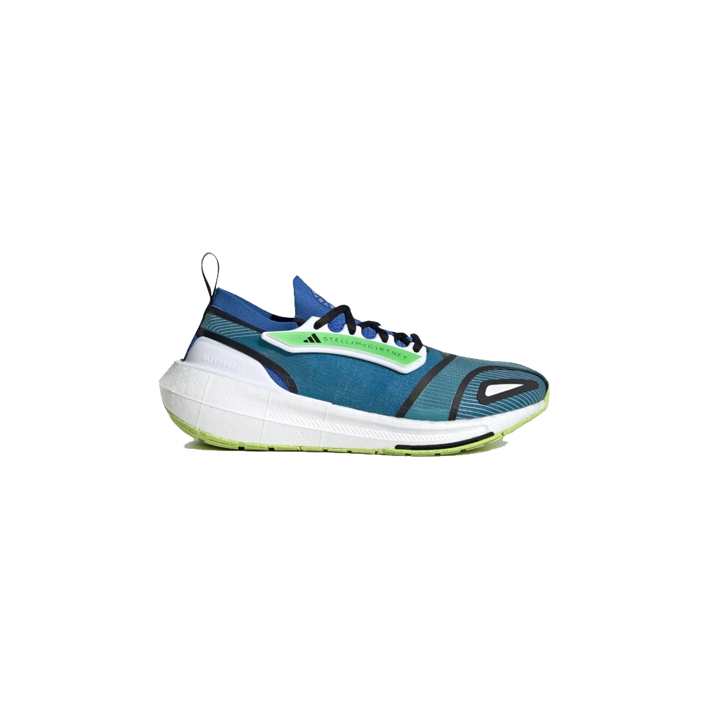 adidas gazelle silver green womens Adidas by Stella McCartney UB 23 Lower Footprint Globlu/Almblu/Syello