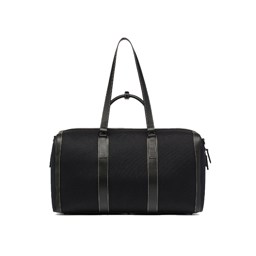 MCM Ottomar Weekender Bag in Napacot Canvas Black MMVCATT01BK001